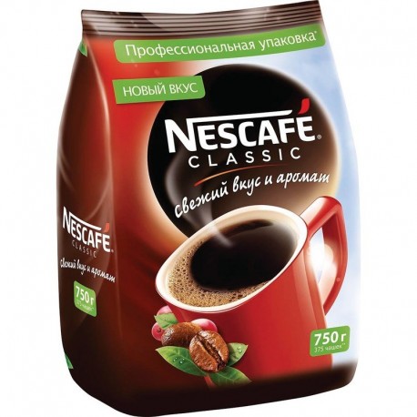 Кофе "Нескафе" Классик растворимый 750гр