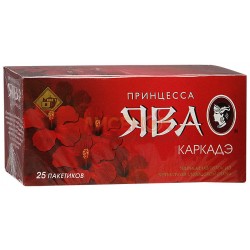 Чай "П. Ява" каркаде с/я 25 пак.