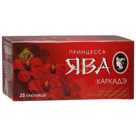 Чай "П. Ява" каркаде с/я 25 пак.