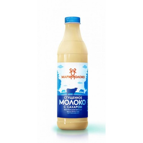 Молоко сгущ.  "МариМолоко" с сах. 8,5% ГОСТ п/б 1 кг.