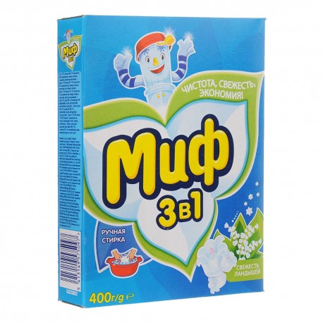 Порошок стиральный "МИФ" ручная стирка 400 гр.